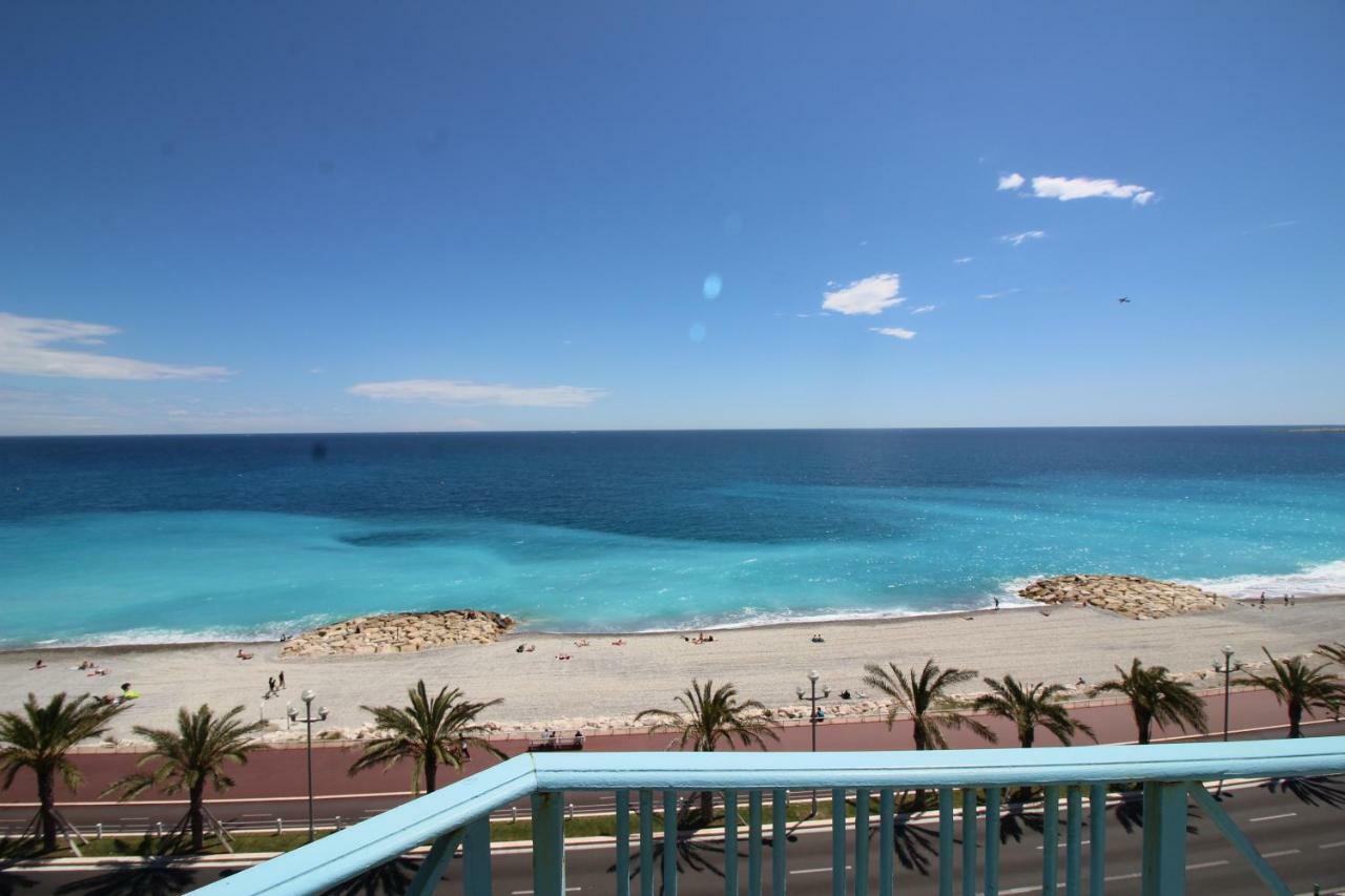 Nice Booking - Electra Vue Mer Balcon Dernier Etage Екстер'єр фото