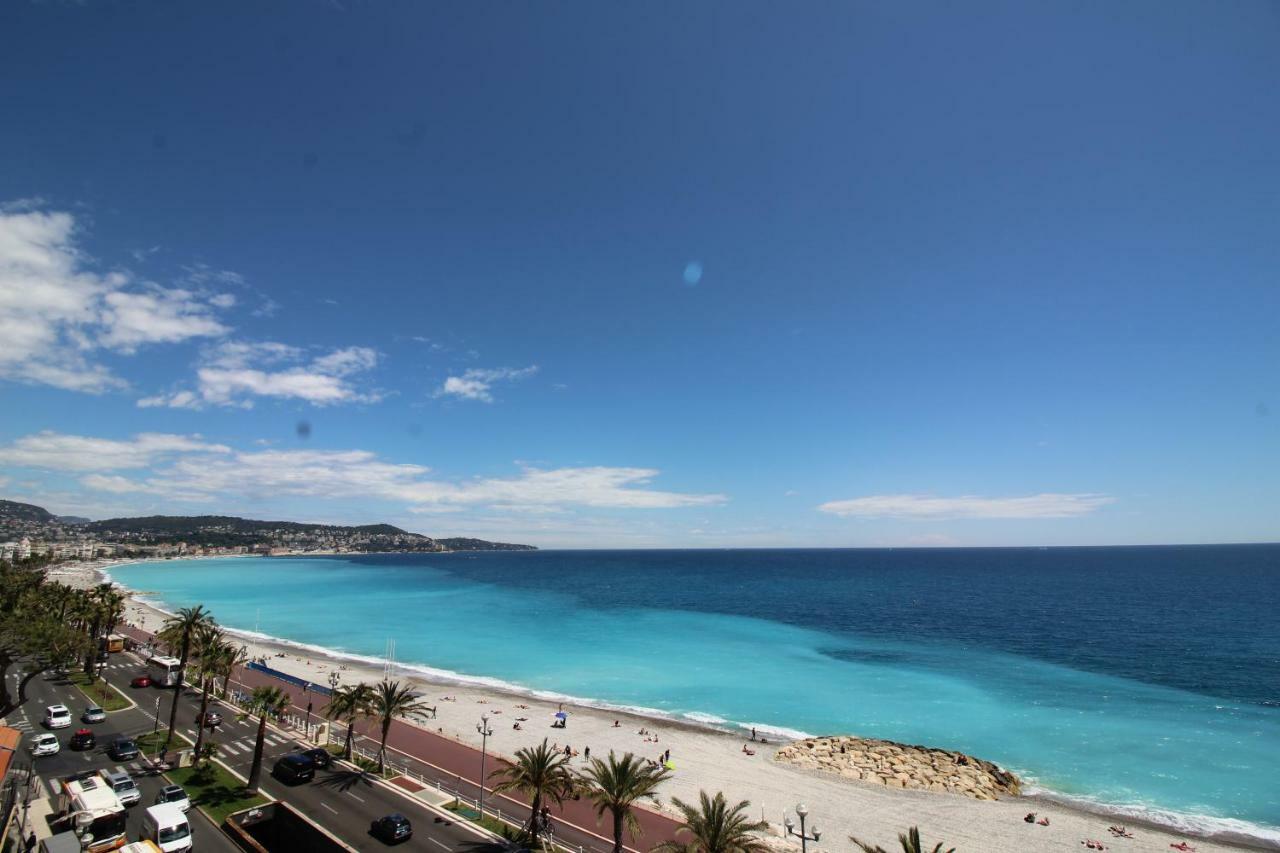 Nice Booking - Electra Vue Mer Balcon Dernier Etage Екстер'єр фото