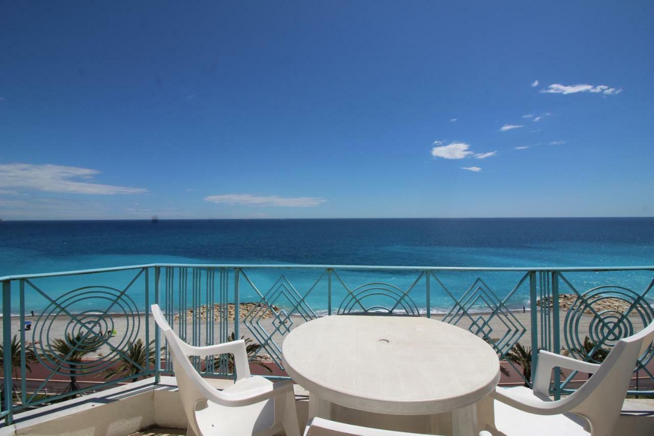 Nice Booking - Electra Vue Mer Balcon Dernier Etage Екстер'єр фото