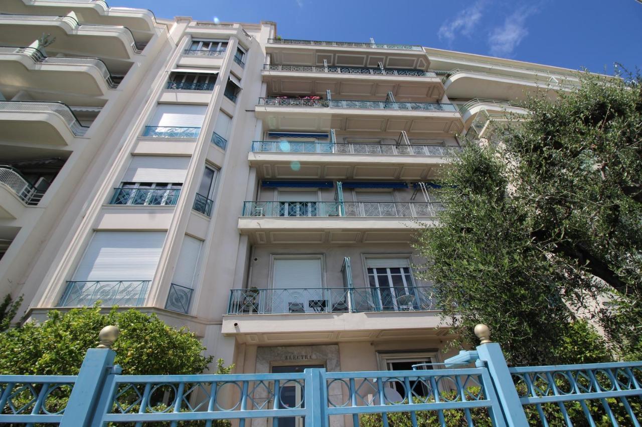 Nice Booking - Electra Vue Mer Balcon Dernier Etage Екстер'єр фото
